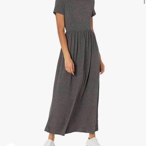 Amazon Essentials Charcoal Maxi Dress